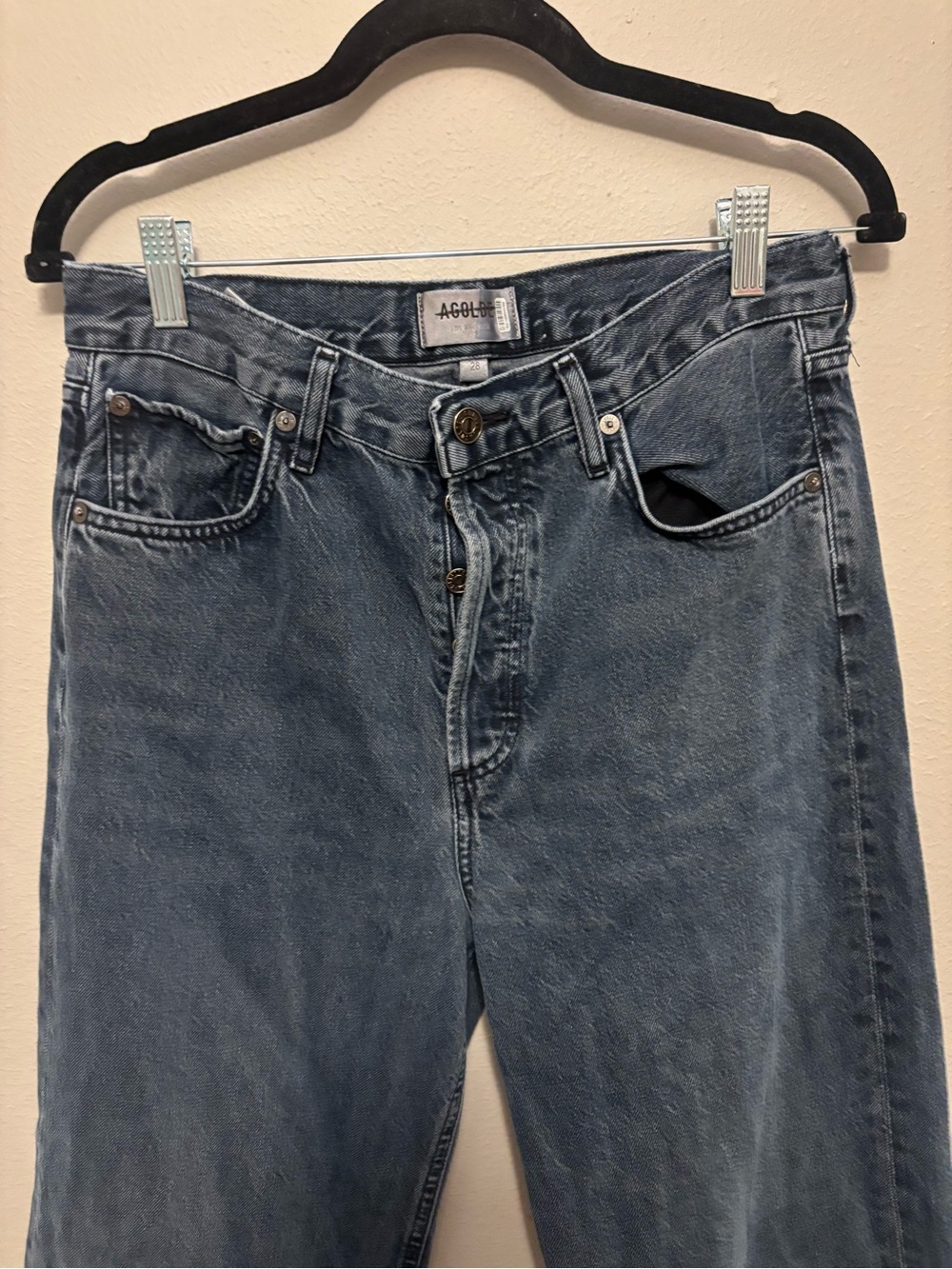 Agolde High Rise REN Jeans 28 - Picture 3 of 11
